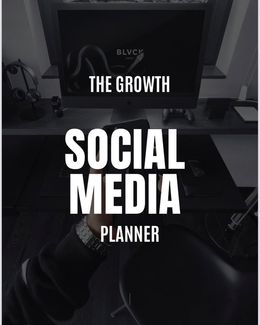 Digital Social Media Growth Planner | Plan & Grow Your Online Audience