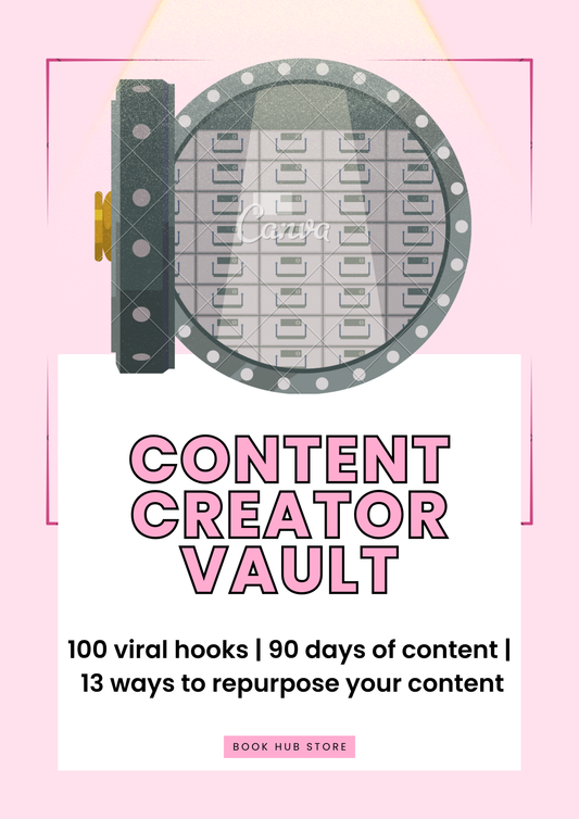Content Creative Vault
The Ultimate Guide to Repurposing Content for Maximum Reach, Growth & Consistency