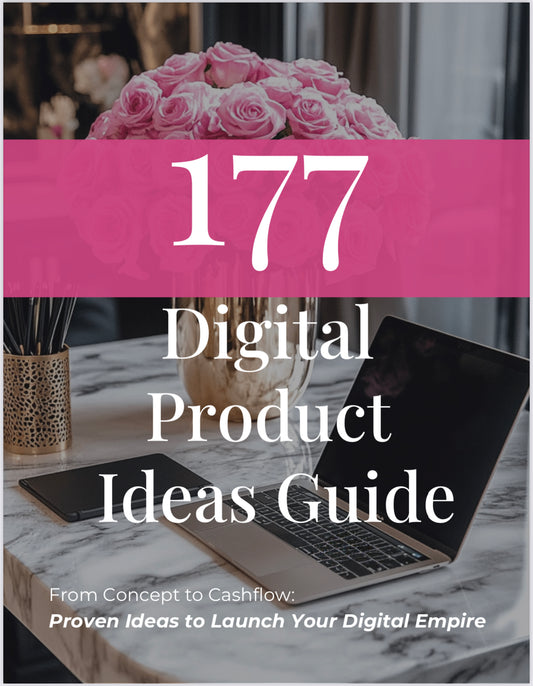 177 Product Ideas Digital Guide. Profitable Product Ideas to Start, Scale & Sell Online.