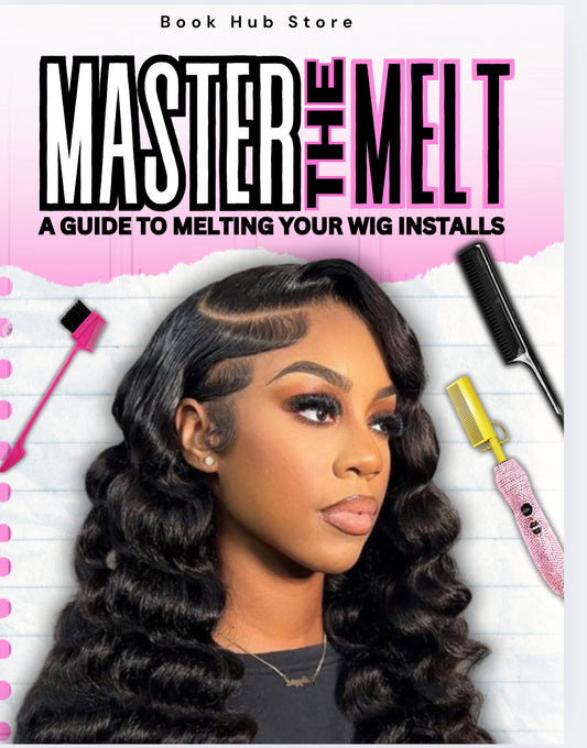 Melt It Without Glue
The Ultimate Digital Guide to a Flawless, Glueless Wig Install.