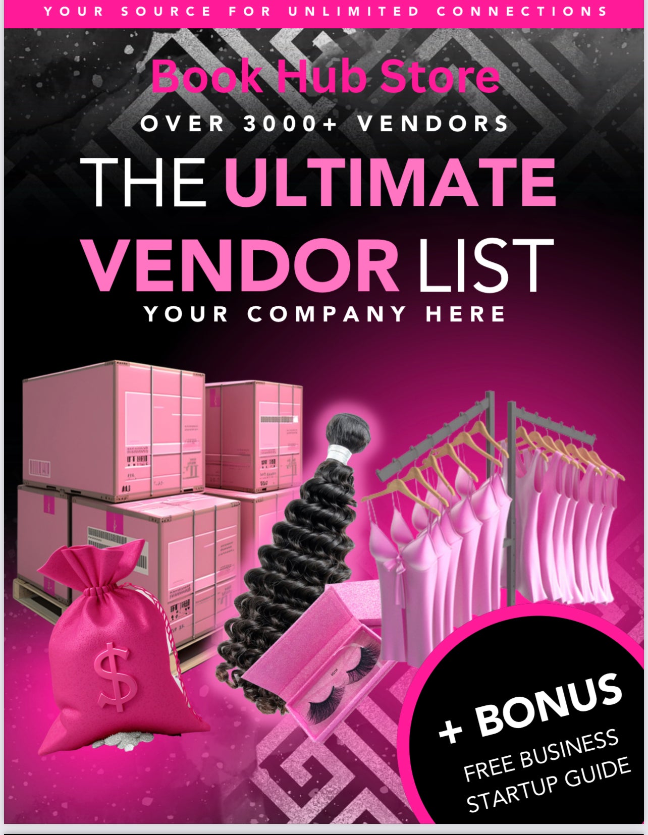 The Ultimate Vendor List
Trusted Suppliers to Source, Launch & Scale with Confidence.