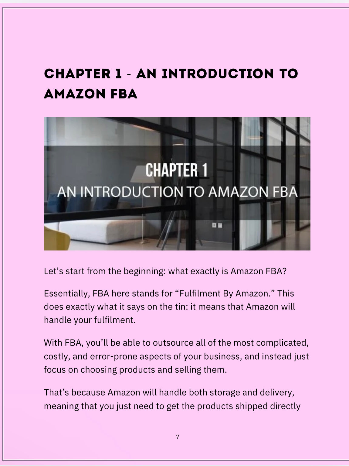 The Step-by-Step Digital Guide to Building a Profitable Amazon Business.